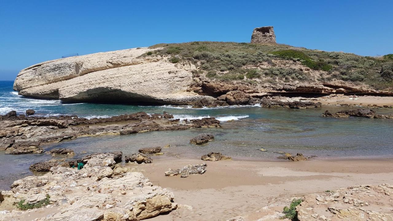 Villa Manuela Sul Mare S'archittu Bagian luar foto